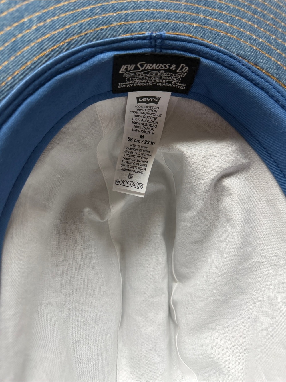Levi’s denim cowboy hat - Picture 4 of 4